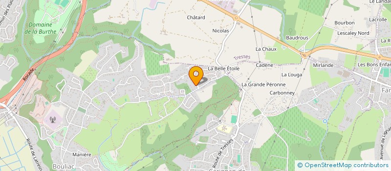 localisation de l'entreprise R DEVELOPPEMENT  BOULIAC