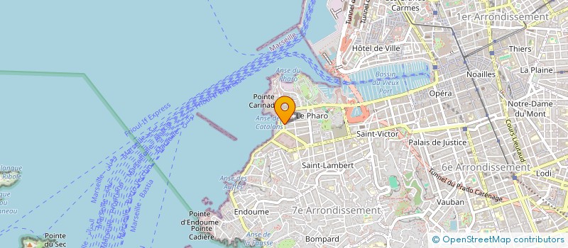 localisation de l'entreprise R.DIAZ à MARSEILLE