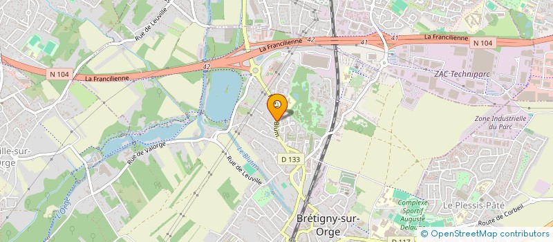 localisation de l'entreprise R DIVINI à BRETIGNY-SUR-ORGE