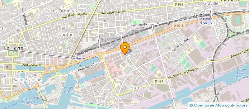 localisation de l'entreprise R-DKT à LE HAVRE