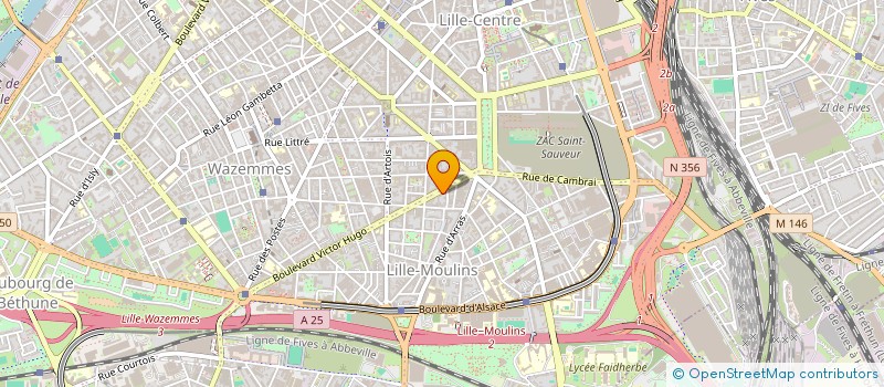 localisation de l'entreprise R DRIVE à LILLE
