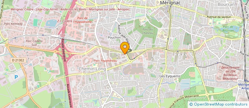 localisation de l'entreprise R DRIVE  MERIGNAC