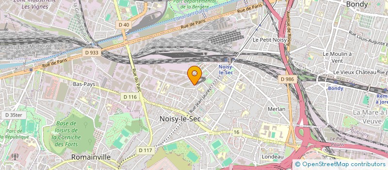 localisation de l'entreprise R DRIVE & PRESTIGE à NOISY-LE-SEC