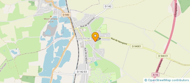 localisation de l'entreprise R&E  CONCHIL-LE-TEMPLE