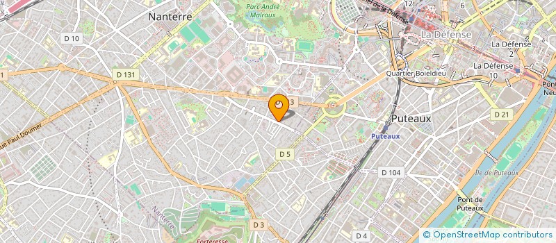 localisation de l'entreprise R.E COURTAGE CONSEILS  NANTERRE