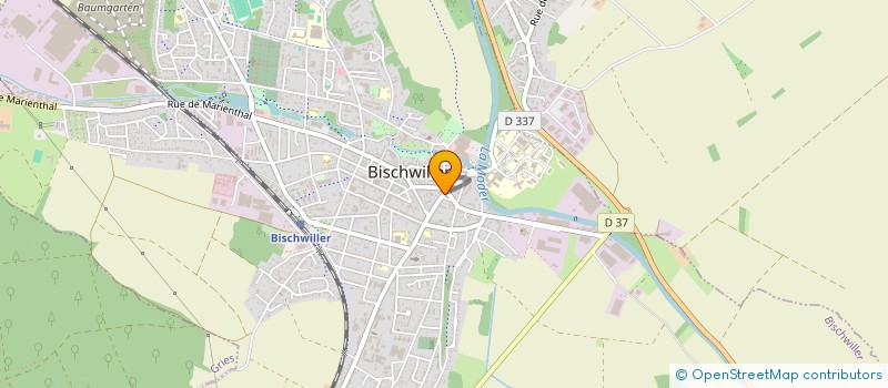 localisation de l'entreprise R.E.I.S à BISCHWILLER