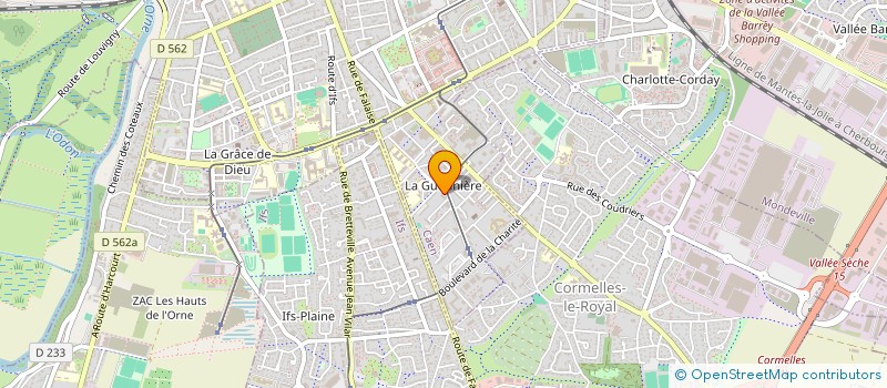localisation de l'entreprise R.E.K à CAEN