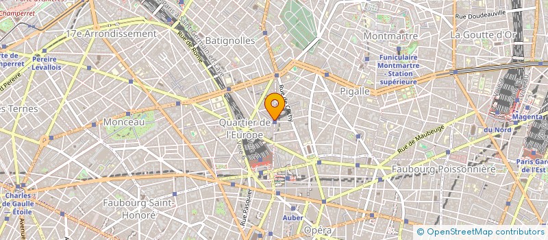 localisation de l'entreprise R.E.L.  PARIS