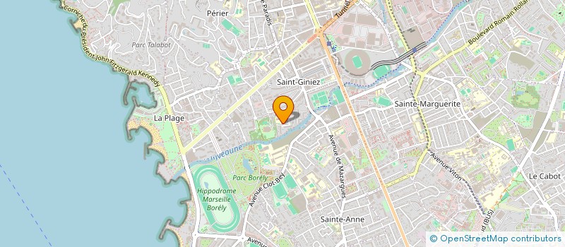 localisation de l'entreprise R.E.M.J  MARSEILLE