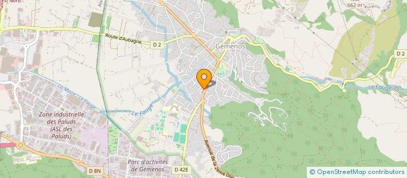 localisation de l'entreprise R.E.M3  GEMENOS