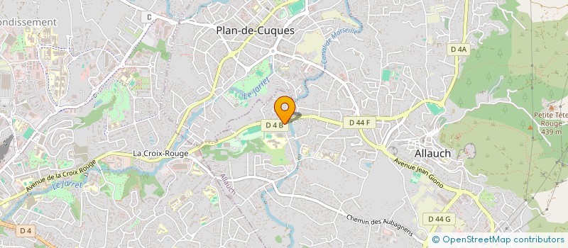 localisation de l'entreprise R&E PATRIMOINE  ALLAUCH