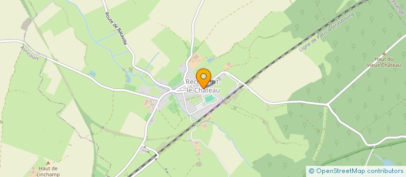 localisation de l'entreprise R E R LA FALUCHE  RECHICOURT-LE-CHATEAU