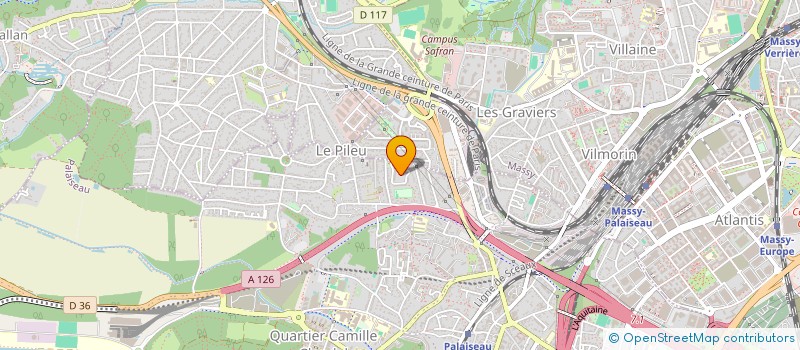 localisation de l'entreprise R.E.R.S DE PALAISEAU à PALAISEAU