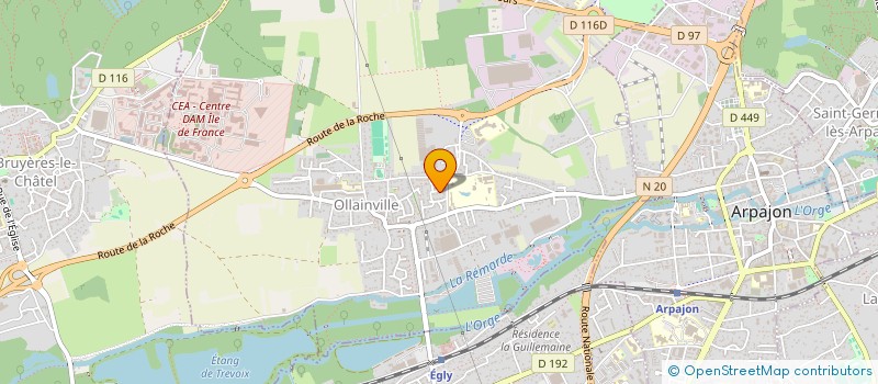 localisation de l'entreprise R E S à OLLAINVILLE