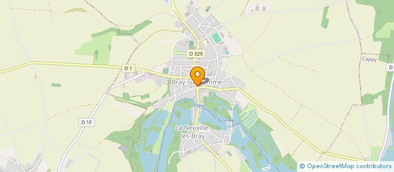 localisation de l'entreprise R.E.S  BRAY-SUR-SOMME