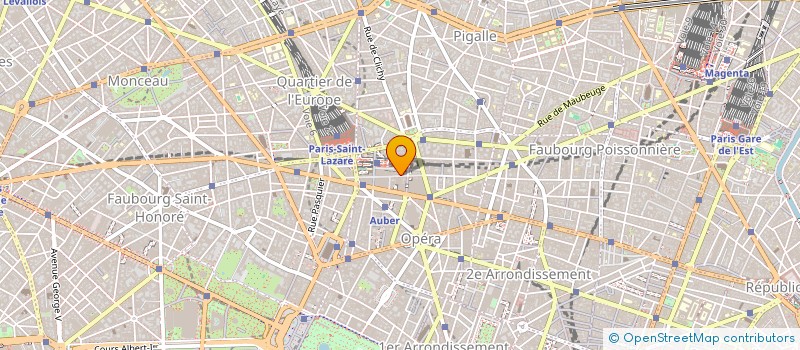 localisation de l'entreprise R..E.S.A.  PARIS