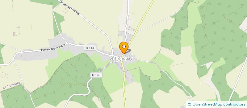 localisation de l'entreprise R.E.S.O LABONDE FLEURY  FLEURY-LA-FORET