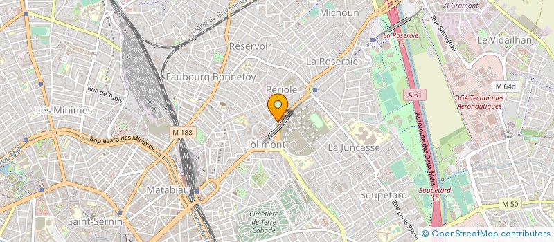 localisation de l'entreprise R E S P I R 31 à TOULOUSE