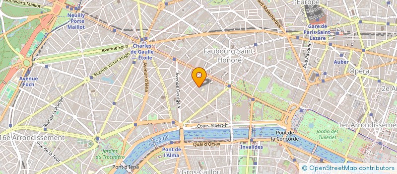 localisation de l'entreprise R.E.S.T.I.  PARIS