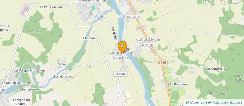 localisation de l'entreprise R.ELEC à VALDIVIENNE
