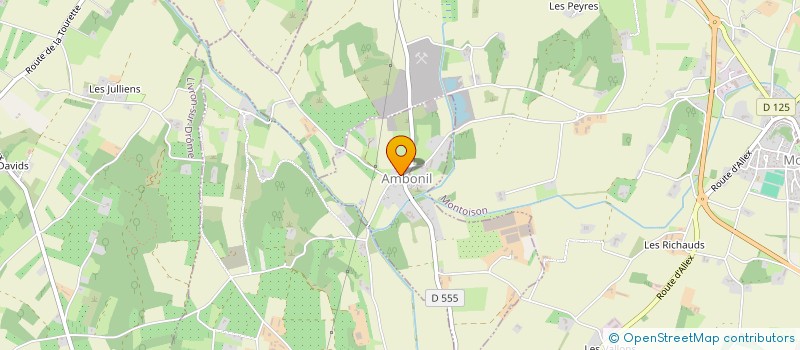 localisation de l'entreprise R ELEC  AMBONIL