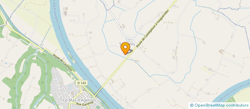 localisation de l'entreprise R ELEC ENERGIE  SENESTIS