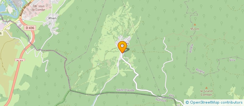 localisation de l'entreprise R'ELECTRICITE  VIRY