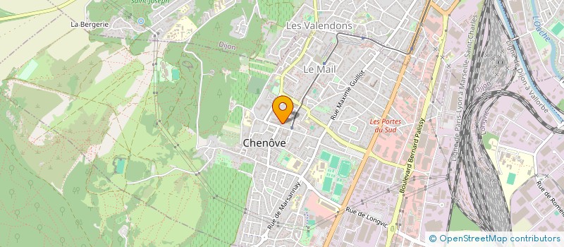 localisation de l'entreprise R ET A CASAS à CHENOVE