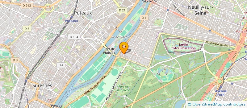 localisation de l'entreprise R ET C COMPANY à NEUILLY-SUR-SEINE