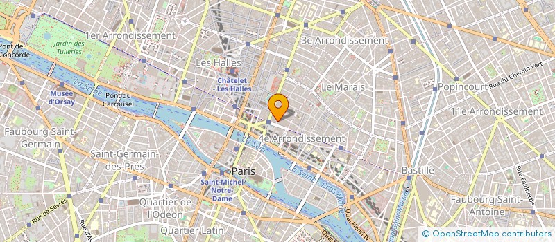 localisation de l'entreprise R ET J LEGRAND à PARIS