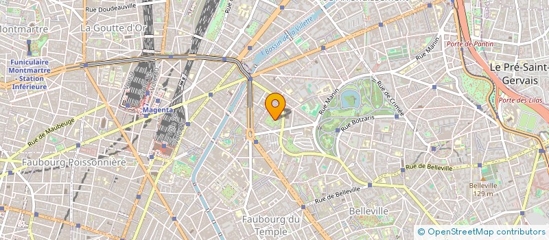 localisation de l'entreprise R ET M  PARIS