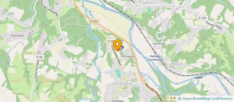 localisation de l'entreprise R  ETCHEPARE à USTARITZ