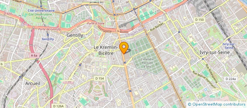 localisation de l'entreprise R'EVE MEUBLES à LE KREMLIN-BICETRE