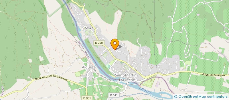 localisation de l'entreprise R' EVENEMENTS à SAINT-MARTIN-D'ARDECHE