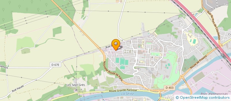 localisation de l'entreprise R EVENTS à MONTEREAU-FAULT-YONNE