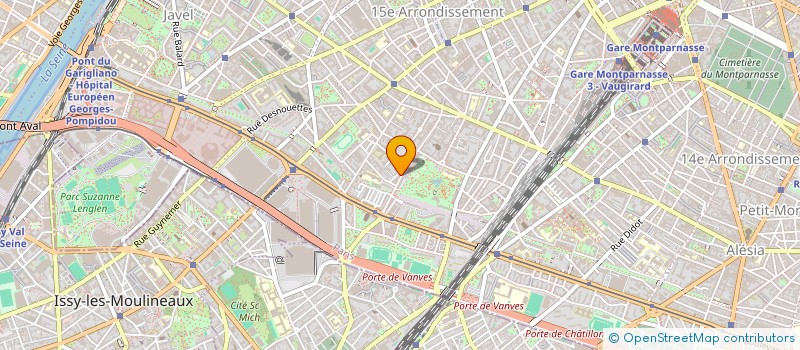 localisation de l'entreprise R EVOLUTION A MONTREUIL à PARIS
