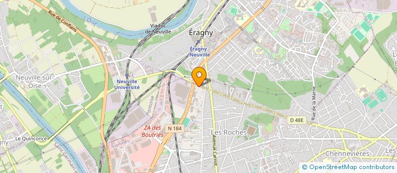 localisation de l'entreprise R-EVT  CONFLANS-SAINTE-HONORINE