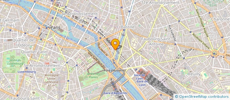 localisation de l'entreprise R F B à PARIS