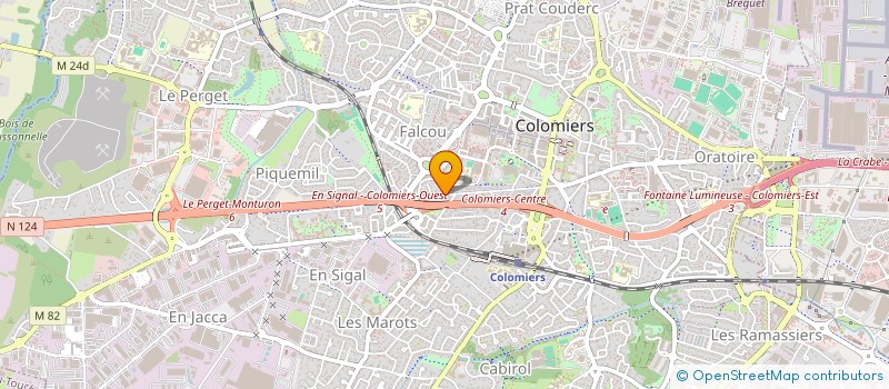 localisation de l'entreprise R.F.C. à COLOMIERS