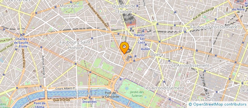 localisation de l'entreprise R F C CONSEIL à PARIS