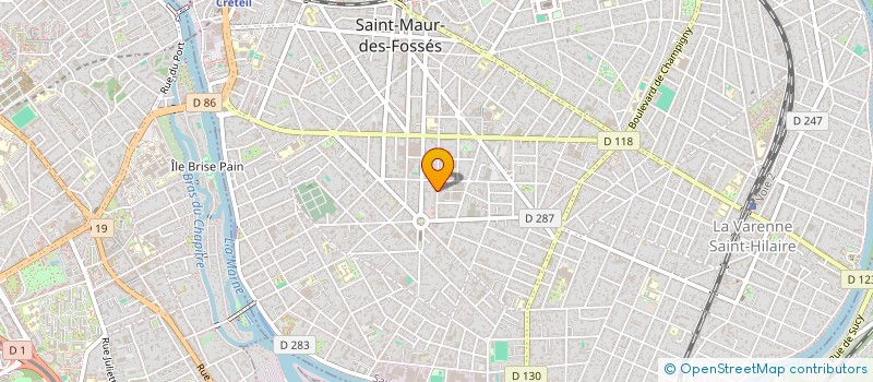 localisation de l'entreprise R.F CONSULTING  CHENNEVIERES-SUR-MARNE