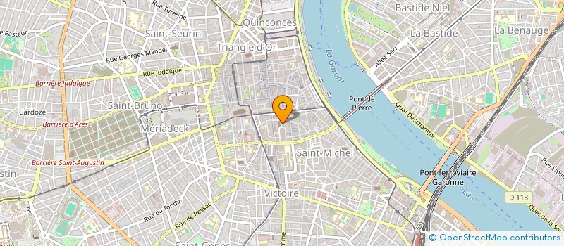 localisation de l'entreprise R&F DISTRIBUTION  BORDEAUX