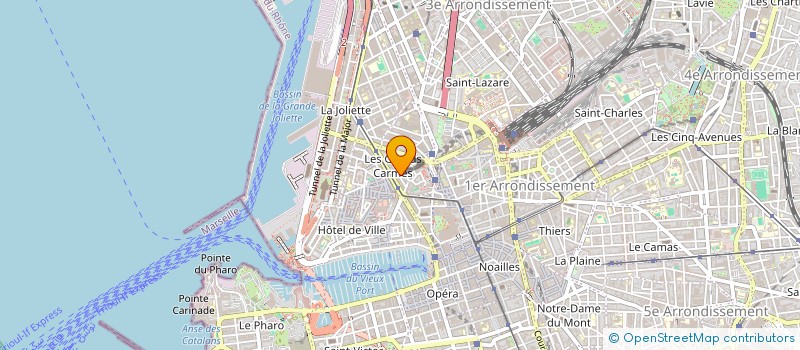 localisation de l'entreprise R.F.M CONSTRUCTIONS  MARSEILLE
