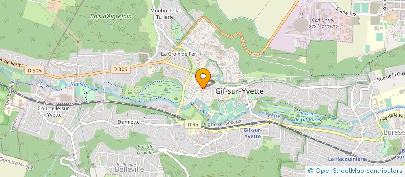 localisation de l'entreprise R.F.P. G.I.F. à GIF-SUR-YVETTE
