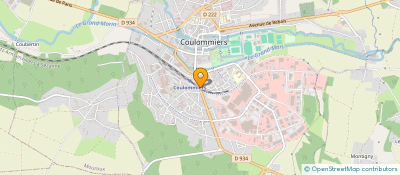 localisation de l'entreprise R.F PERFORMANCE à COULOMMIERS