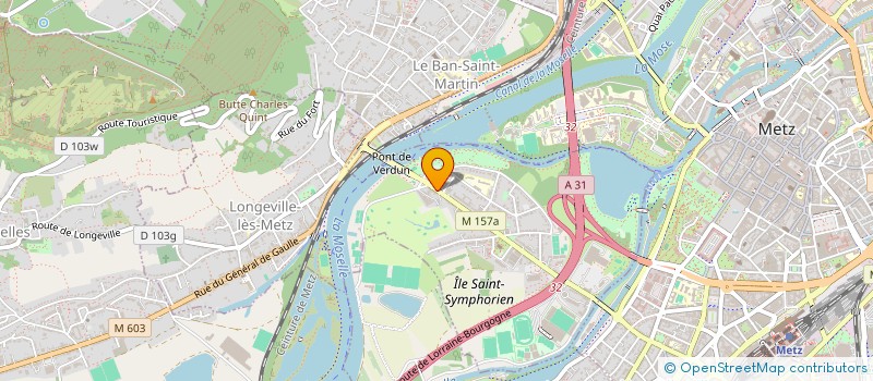 localisation de l'entreprise R. FLUCKLINGER  LONGEVILLE-LES-METZ