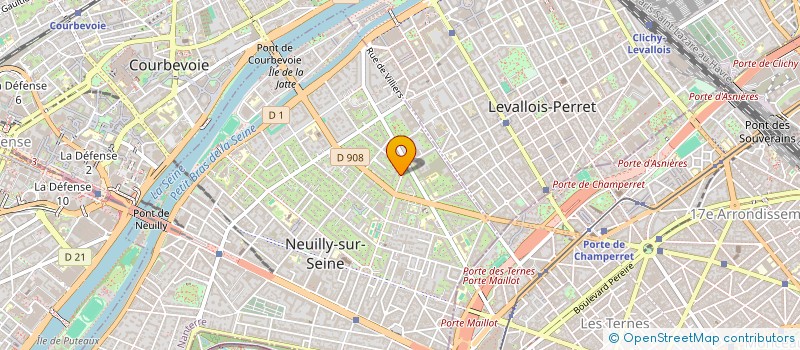 localisation de l'entreprise R FRET à NEUILLY-SUR-SEINE