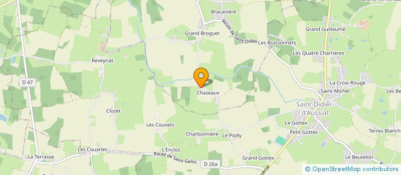 localisation de l'entreprise R'FROID à SAINT-SULPICE