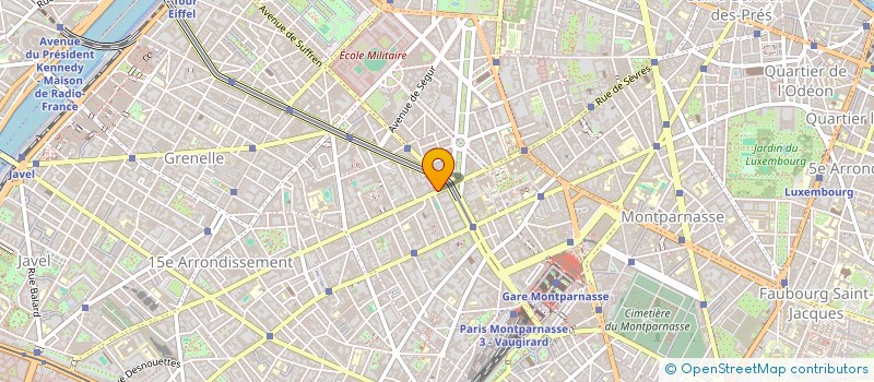 localisation de l'entreprise R G à PARIS