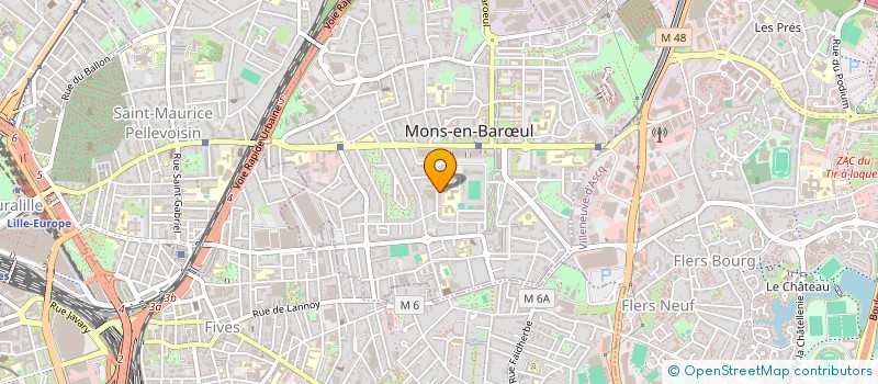 localisation de l'entreprise R&G  MONS-EN-BARUL